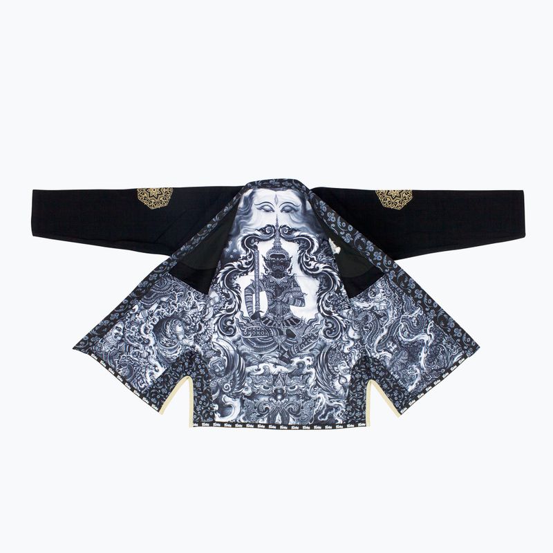 GI for Brazilian jiu-jitsu Fairtex 'Treeburam' black 3