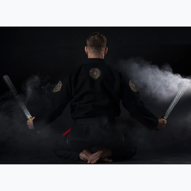 GI for Brazilian jiu-jitsu Fairtex 'Treeburam' black 11