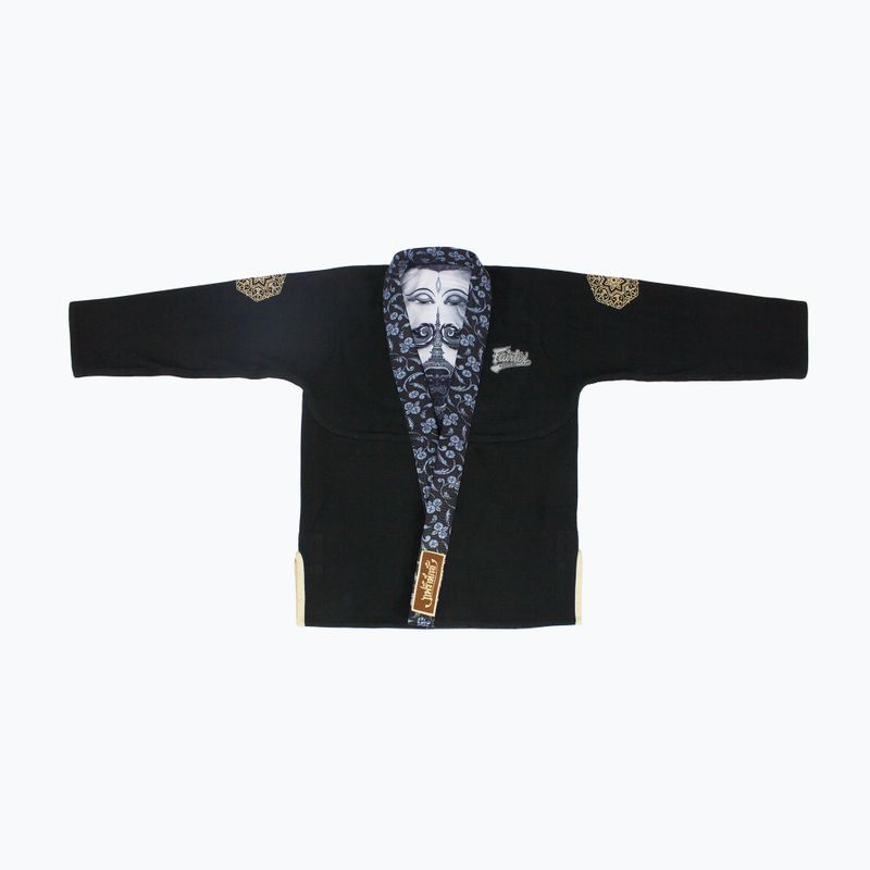 GI for Brazilian jiu-jitsu Fairtex 'Treeburam' Limited Edition black 3