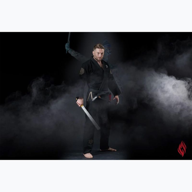 GI for Brazilian jiu-jitsu Fairtex 'Treeburam' Limited Edition black 9