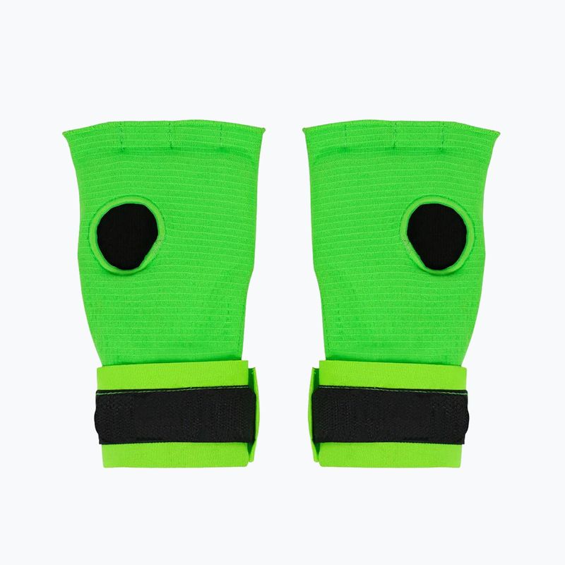 Fairtex Quick Wraps green inner gloves 2