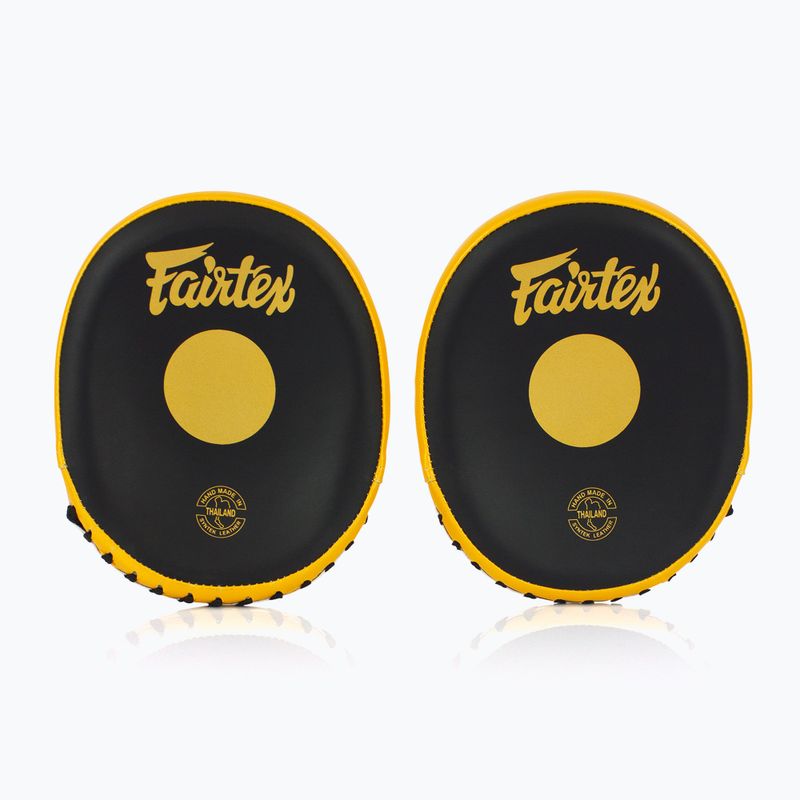 Fairtex Speed & Accuracy Focus Mitts black/golden training paws