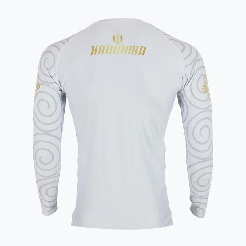 Fairtex Hanuman Pro men's longsleeve rashguard white 2