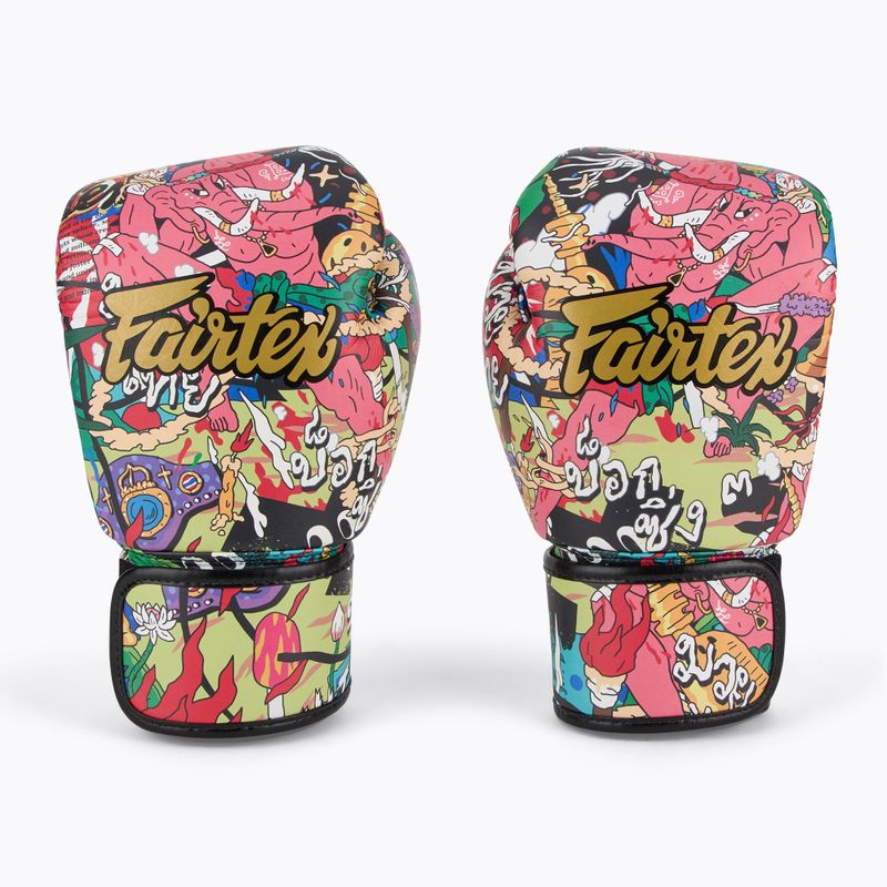 Fairtex URFACE x Boxing colourful boxing gloves 2