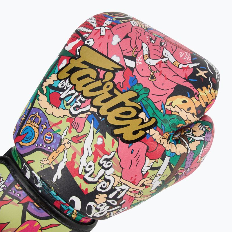 Fairtex URFACE x Boxing colourful boxing gloves 5