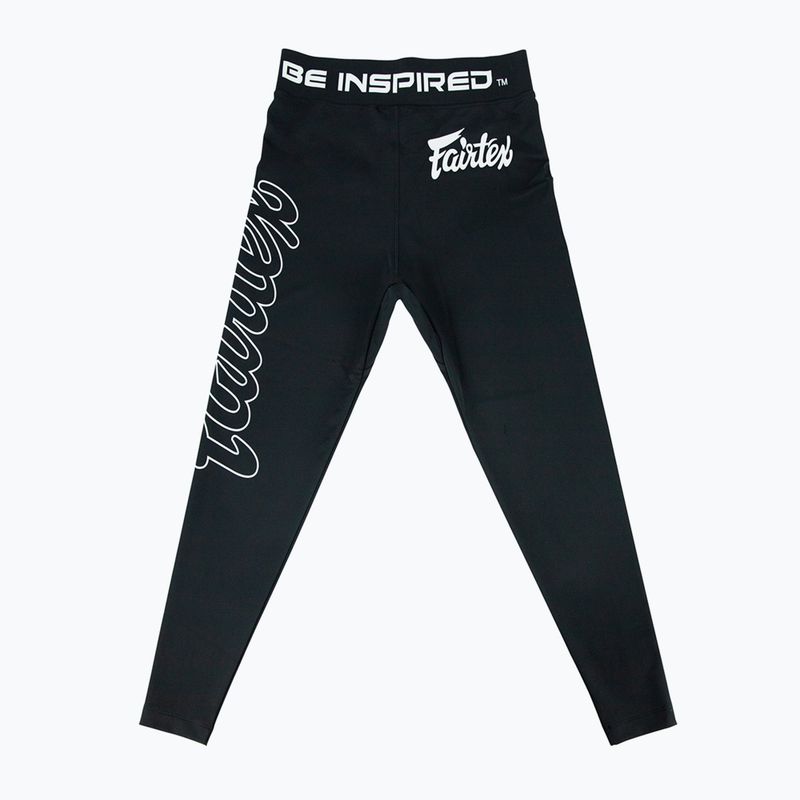 Men's training leggings Fairtex Compression CP2 black 2