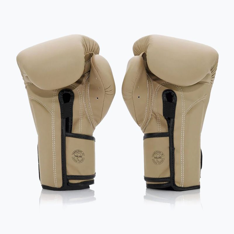 Fairtex F-DAY 2 Limited Edition khaki boxing gloves 2