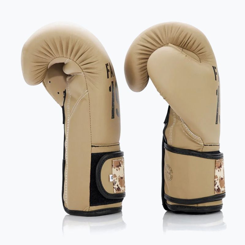 Fairtex F-DAY 2 Limited Edition khaki boxing gloves 3