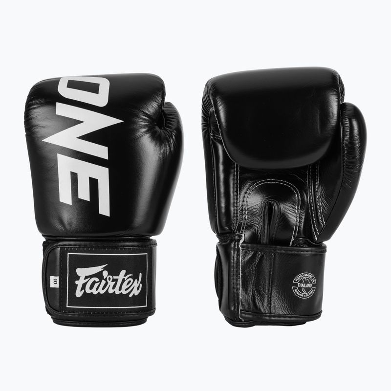 Fairtex ONE X Fairtex Boxing Gloves black