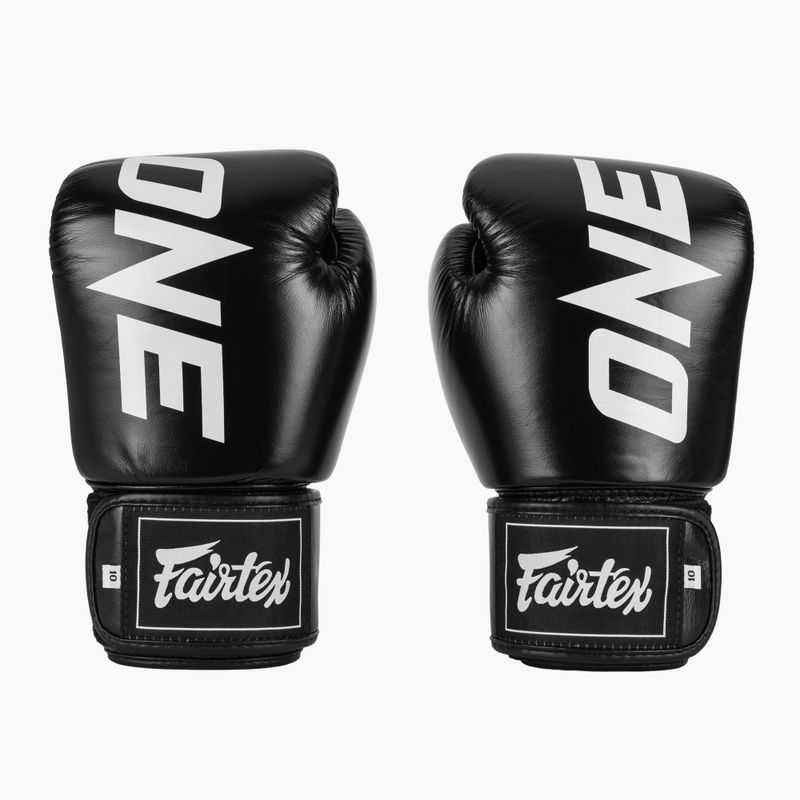 Fairtex ONE X Fairtex Boxing Gloves black 2