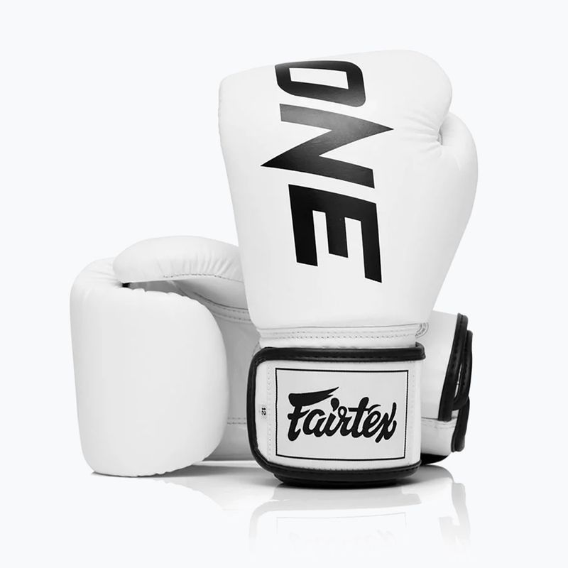 Fairtex ONE X Fairtex Boxing Gloves white 4
