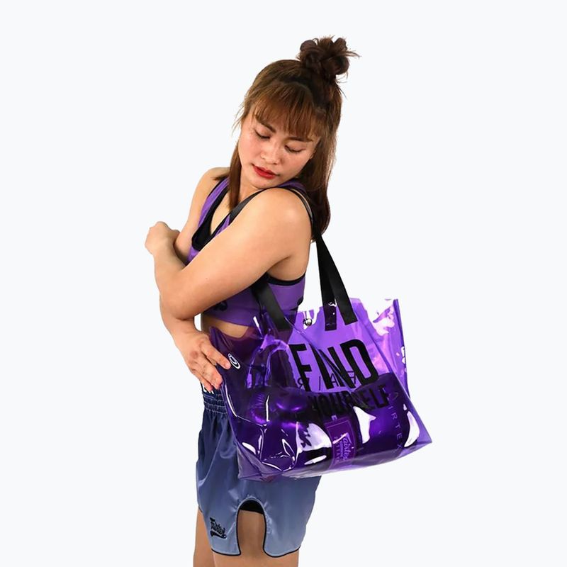 Fairtex Metallic Boxing Gloves purple 6
