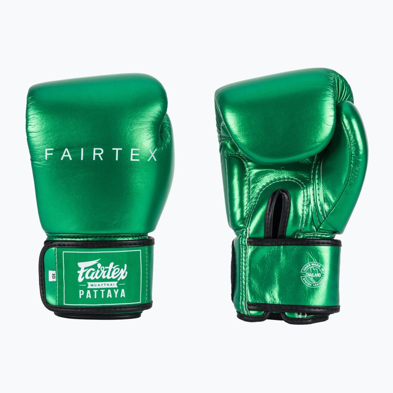 Fairtex Metallic Boxing Gloves green