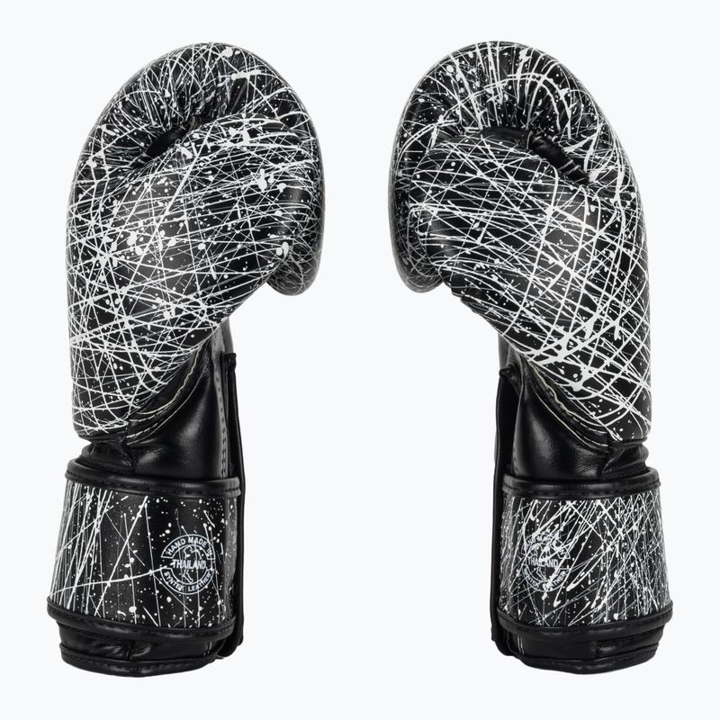 Fairtex Microfiber Art Collections Painter gloves black/white 4