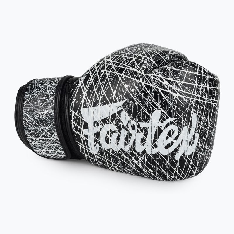 Fairtex Microfiber Art Collections Painter gloves black/white 5