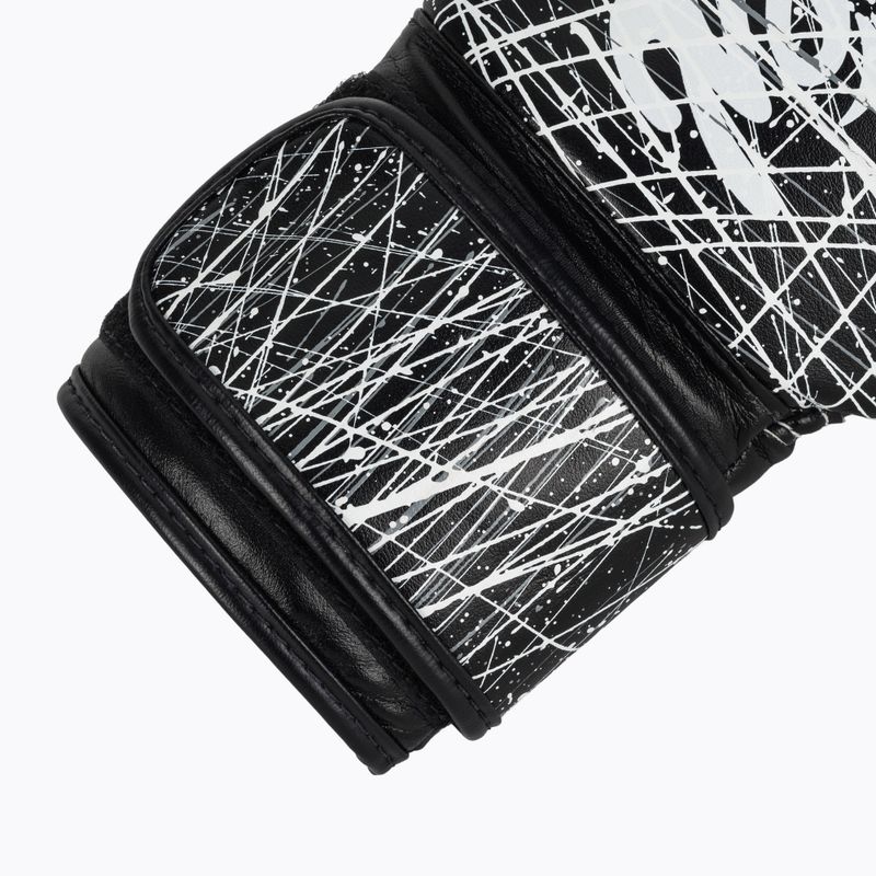 Fairtex Microfiber Art Collections Painter gloves black/white 6