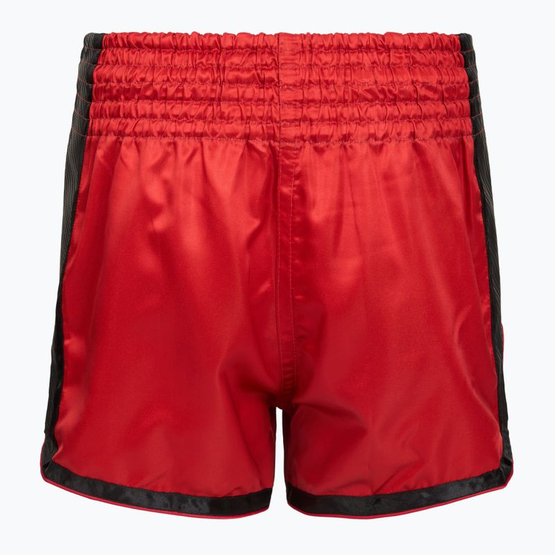Fairtex Children's Boxing Shorts BSK2108 'Silent Warrior' red 2
