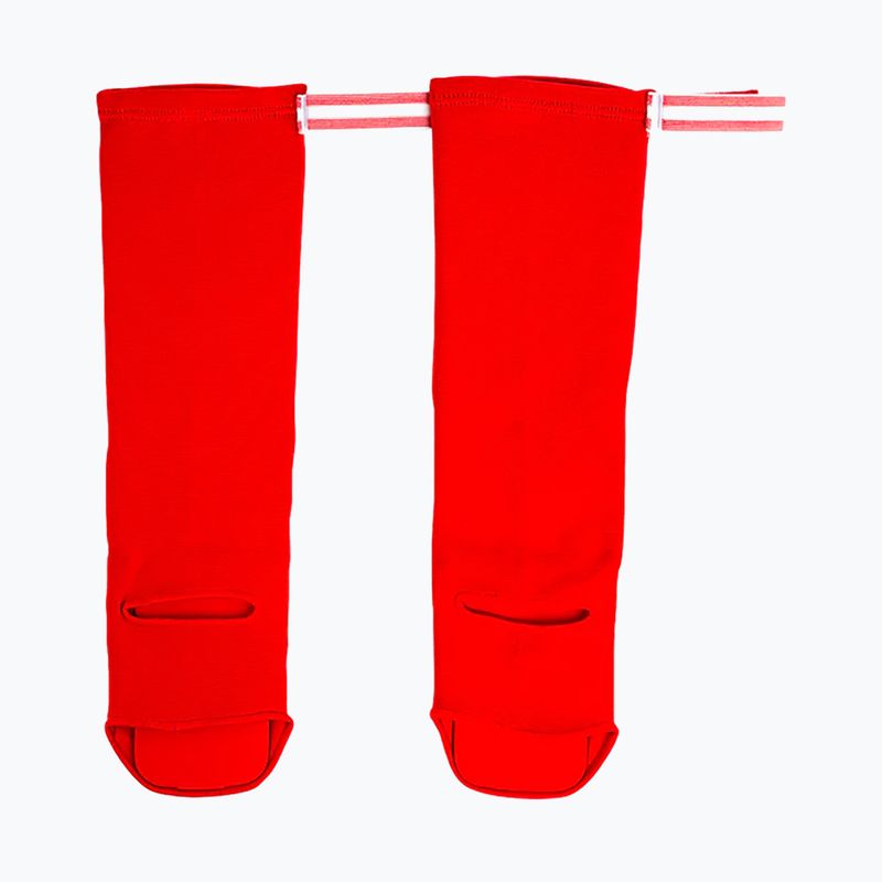 YOKKAO Muay Thai Boxing tibia protectors red 2