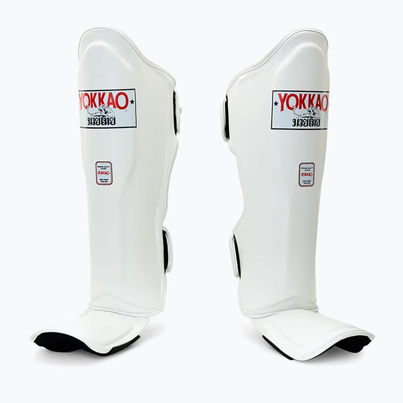 YOKKAO Matrix tibia and foot protectors white 2