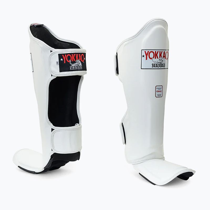 YOKKAO Matrix tibia and foot protectors white 3