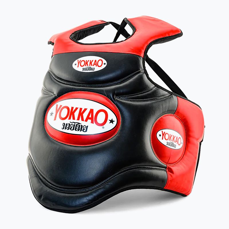 YOKKAO Trainer torso protector black/red