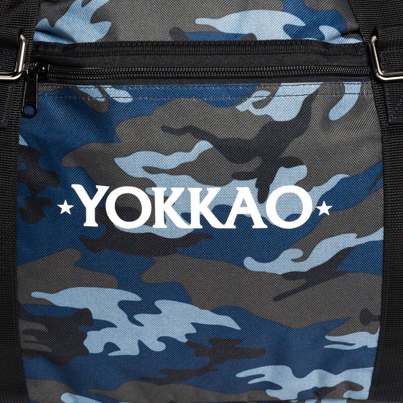 YOKKAO Convertible Camo Gym Bag blue/black BAG-2-B 4