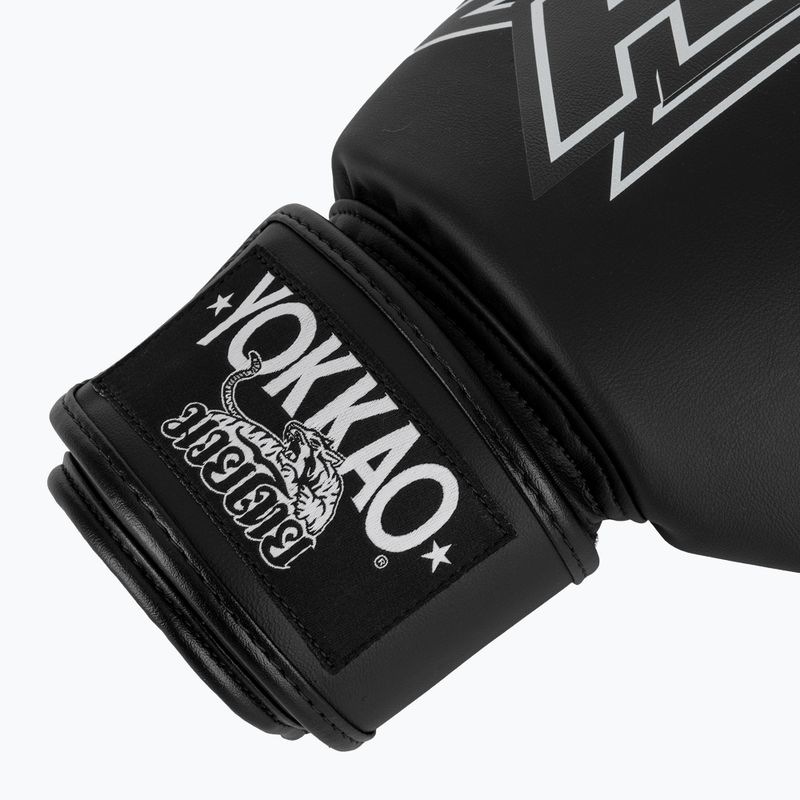Boxing gloves YOKKAO Institution Boxing black 6