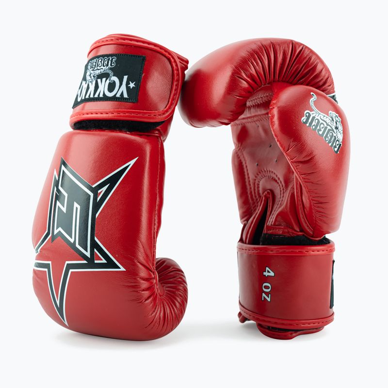 Boxing gloves YOKKAO Institution Boxing red