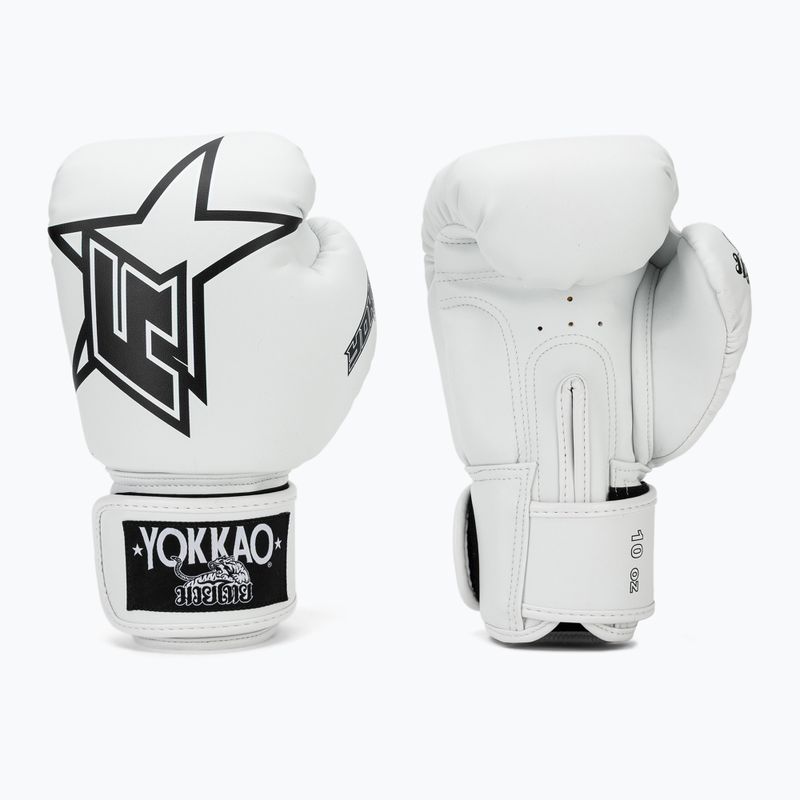 Boxing gloves YOKKAO Institution Boxing white