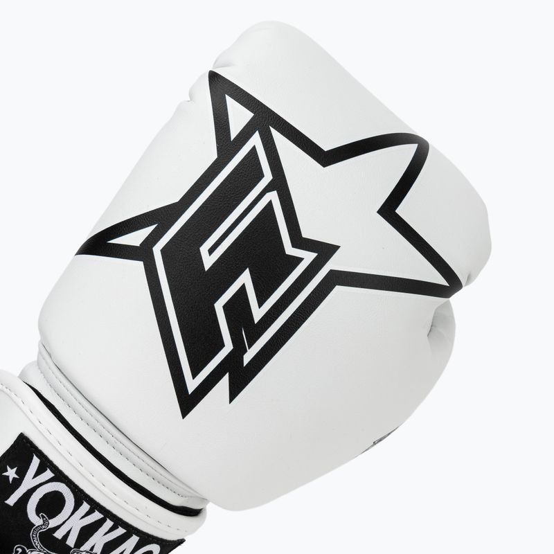 Boxing gloves YOKKAO Institution Boxing white 5
