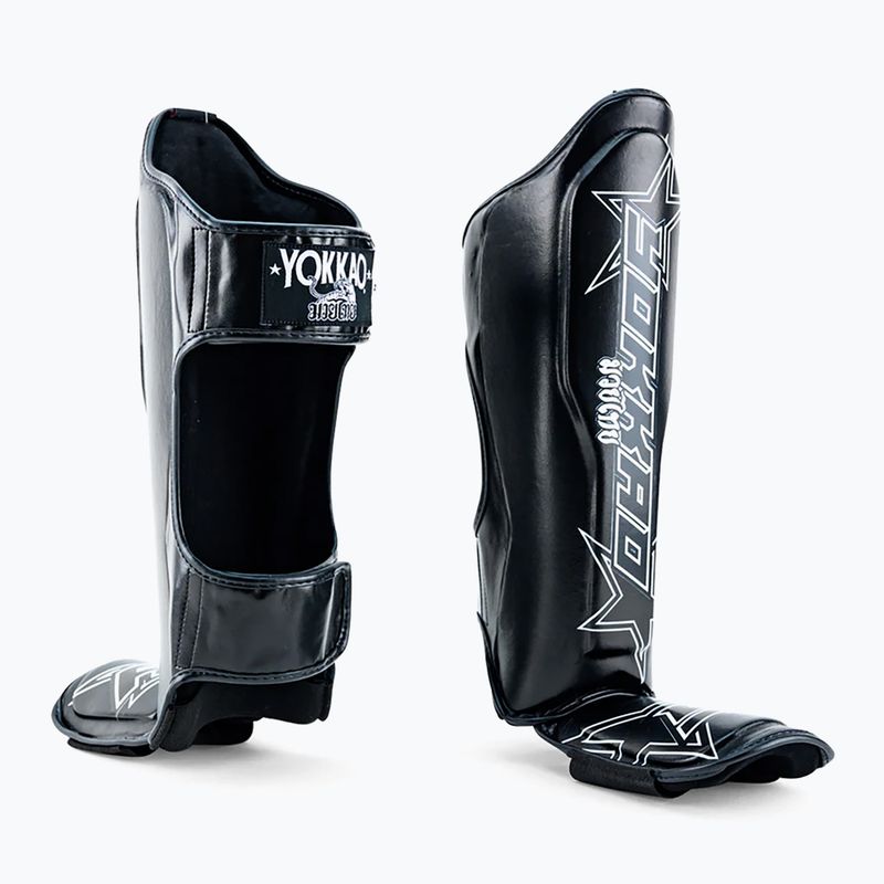 YOKKAO Institution tibia and foot protectors black 3