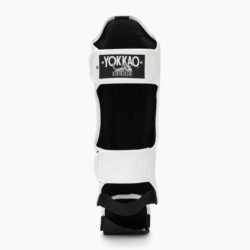 Foot and shin guards YOKKAO Institution white 5
