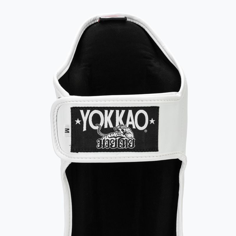 Foot and shin guards YOKKAO Institution white 7