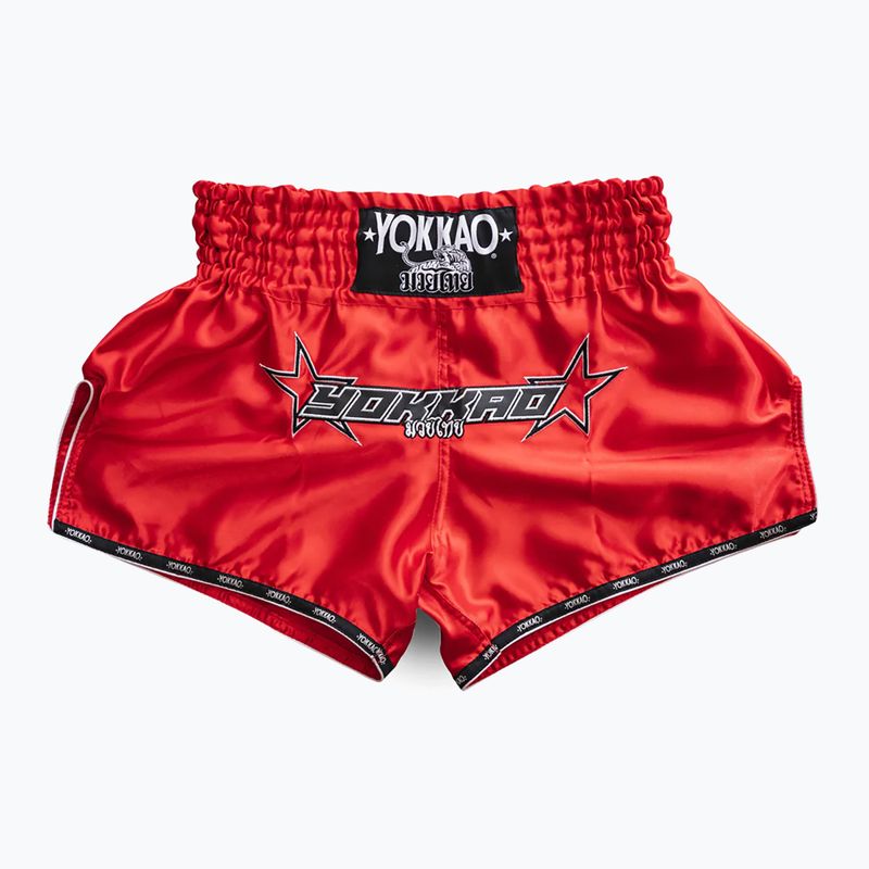 YOKKAO Institution MMA shorts red TYBS-I-2