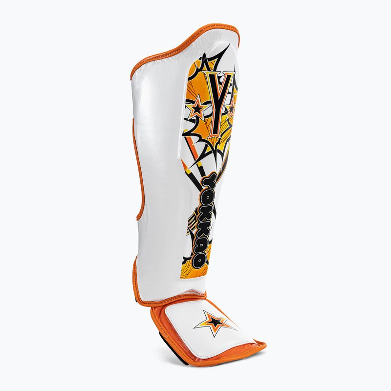 YOKKAO Pad Thai tibia protectors white SYGL-69-4 2