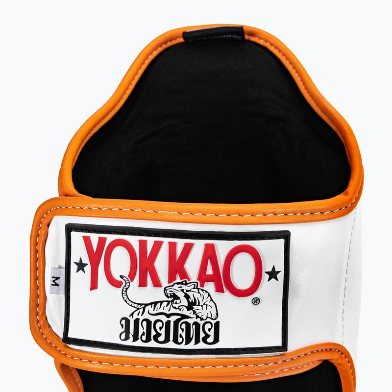 YOKKAO Pad Thai tibia protectors white SYGL-69-4 4