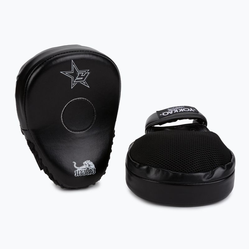 YOKKAO Institution Focus Mitts-Close training discs black FYMS-1