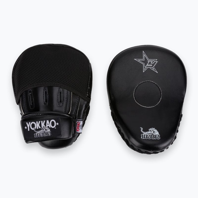 YOKKAO Institution Focus Mitts-Close training discs black FYMS-1 2