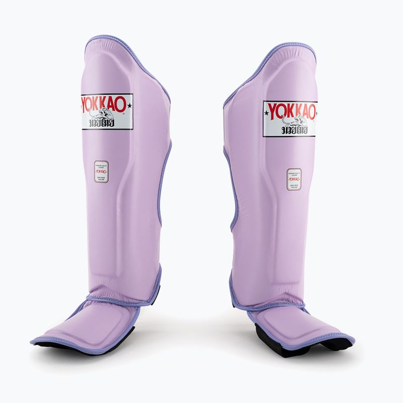 YOKKAO Matrix orchid bloom tibia and foot protectors 2