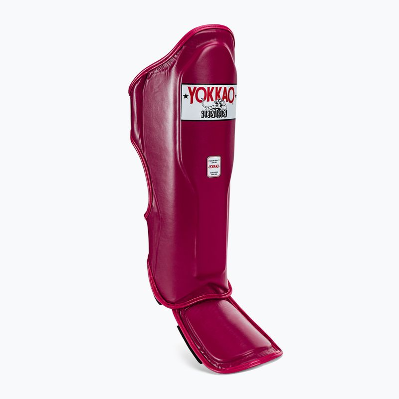 YOKKAO Matrix shin guards red SYGL-X-23