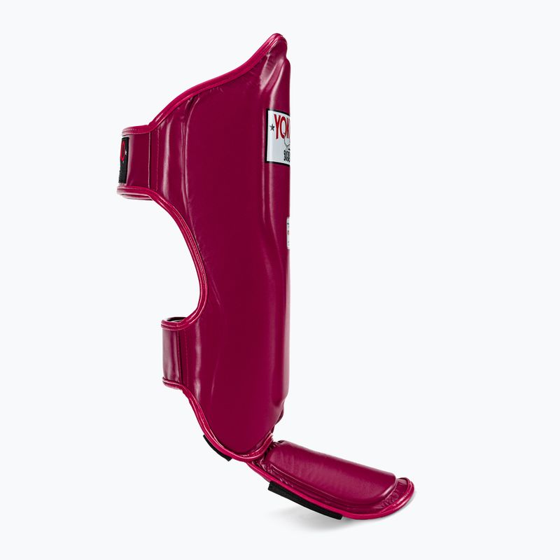 YOKKAO Matrix shin guards red SYGL-X-23 2