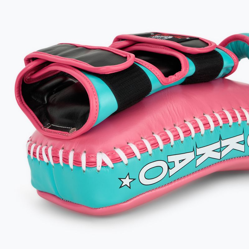 YOKKAO Curved training shield 2 pcs hot pink/island 5