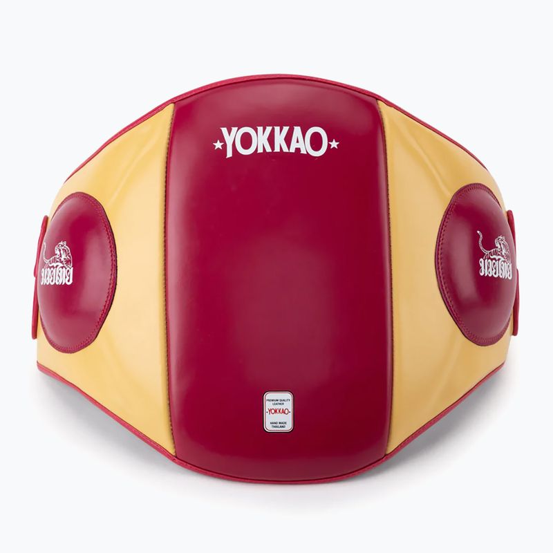 YOKKAO impact training belt red/yellow BYPL-21