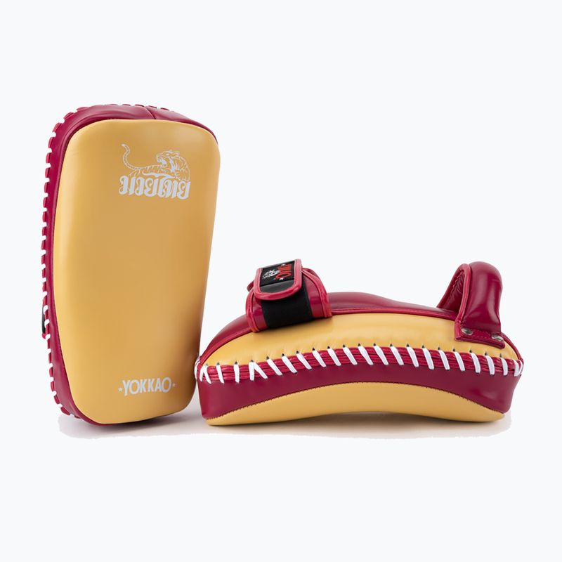 YOKKAO Free Style training shield 2 pcs mango/cerise 2