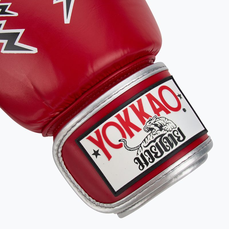 Men's boxing gloves YOKKAO Stadium red 6