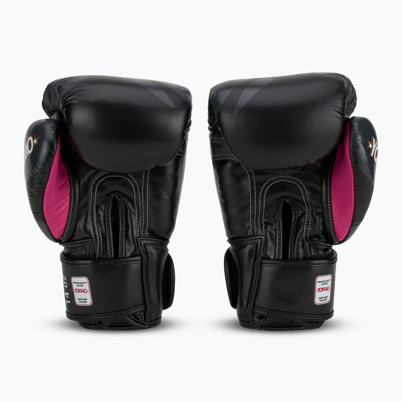 Men's boxing gloves YOKKAO Primate black 3