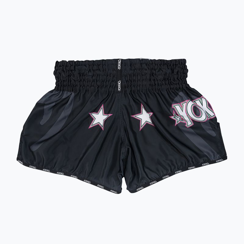 Men's YOKKAO Primate CarbonFit training shorts black 2