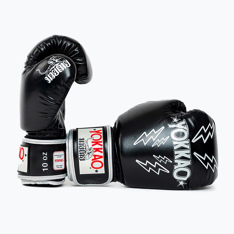 Men's boxing gloves YOKKAO Stadium black 3