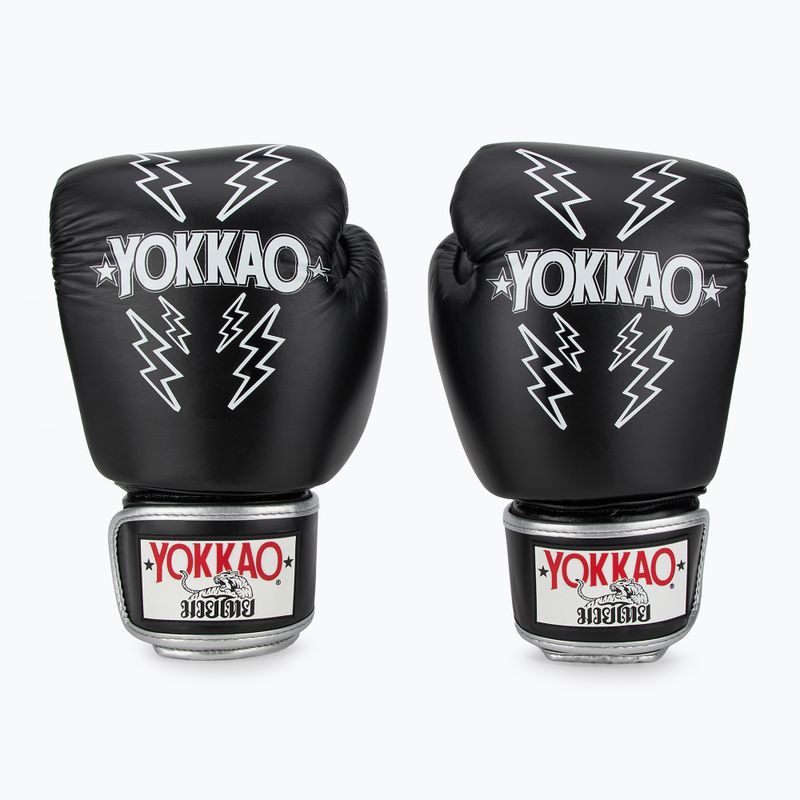 Men's boxing gloves YOKKAO Stadium black