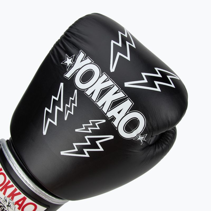 Men's boxing gloves YOKKAO Stadium black 4